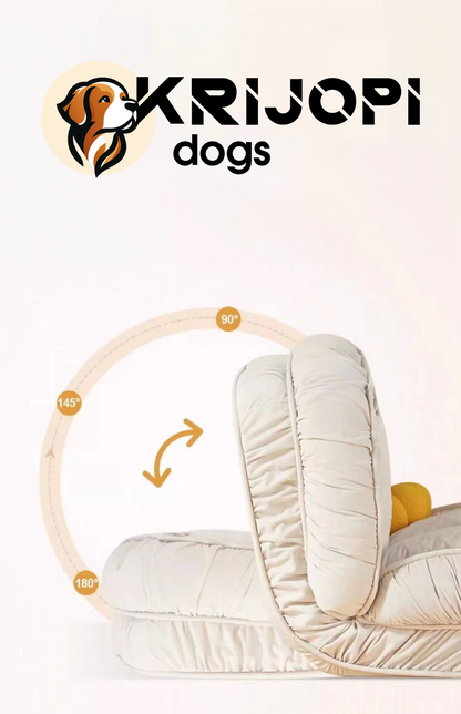 SnuggleHaven ¦ Deluxe Sofa Bed for You and Your Pup