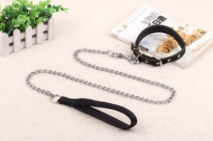 PawPowerChain ¦ Durable Traction Leash for Strong Dogs